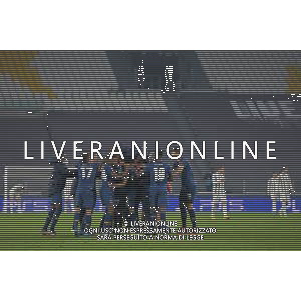 ©Alessandro Falzone/Agenzia Aldo Liverani Torino 09.03.2021 Stadio Allianz Stadium Juventus vs Porto Ritorno Ottavi di Finale Champions League 2020-2021 Nella foto : Esultanze del Porto e delusione Juventus
