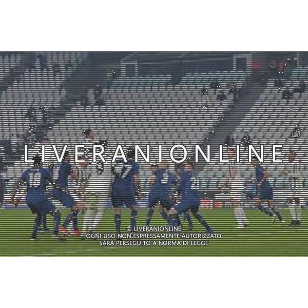 ©Alessandro Falzone/Agenzia Aldo Liverani Torino 09.03.2021 Stadio Allianz Stadium Juventus vs Porto Ritorno Ottavi di Finale Champions League 2020-2021 Nella foto : Gol di Adrien Rabiot