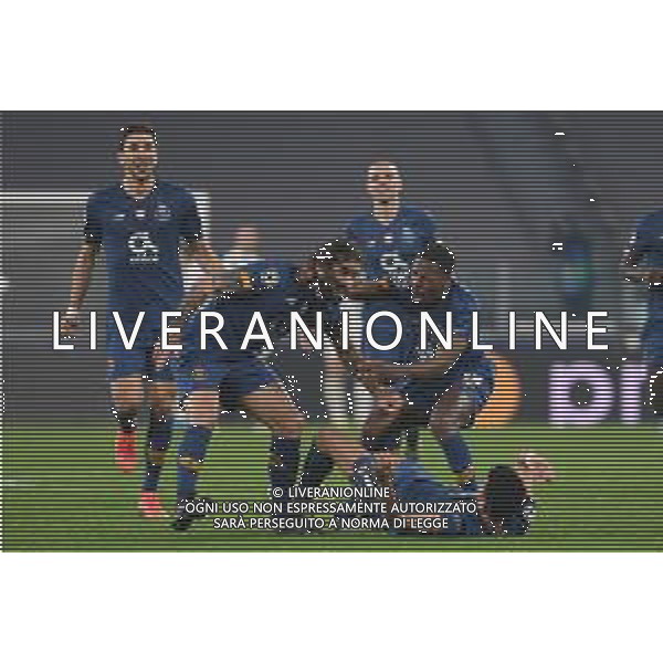 ©Alessandro Falzone/Agenzia Aldo Liverani Torino 09.03.2021 Stadio Allianz Stadium Juventus vs Porto Ritorno Ottavi di Finale Champions League 2020-2021 Nella foto : Esultanza gol di Sérgio Oliveira