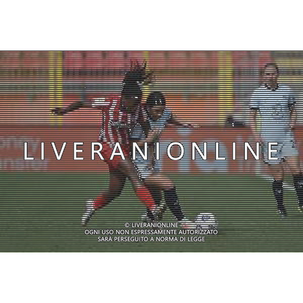 © TVRG Njoya Nkout (Atletico Madrid) e Samantha Kerr (Chelsea) Atletico Madrid Femenino vs Chelsea Ladies UEFA Women’s Champions League ottavi di finale - gara di ritorno Monza 10-03-2021 Stadio Brianteo foto Roberto Garavaglia/ag. Aldo Liverani sas