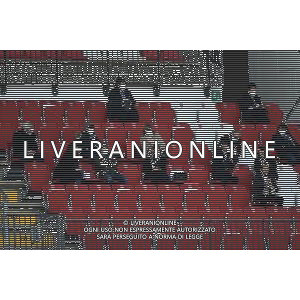 ¬© TVRG il presidente della Divisione Calcio Femminile FIGC Ludovica Mantovani in tribuna Atletico Madrid Femenino vs Chelsea Ladies UEFA Women‚Äôs Champions League ottavi di finale - gara di ritorno Monza 10-03-2021 Stadio Brianteo foto Roberto Garavaglia/ag. Aldo Liverani sas