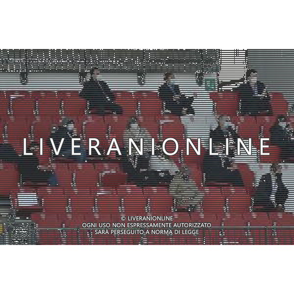 ¬© TVRG il presidente della Divisione Calcio Femminile FIGC Ludovica Mantovani in tribuna Atletico Madrid Femenino vs Chelsea Ladies UEFA Women‚Äôs Champions League ottavi di finale - gara di ritorno Monza 10-03-2021 Stadio Brianteo foto Roberto Garavaglia/ag. Aldo Liverani sas