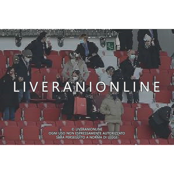 ¬© TVRG il presidente della Divisione Calcio Femminile FIGC Ludovica Mantovani in tribuna Atletico Madrid Femenino vs Chelsea Ladies UEFA Women‚Äôs Champions League ottavi di finale - gara di ritorno Monza 10-03-2021 Stadio Brianteo foto Roberto Garavaglia/ag. Aldo Liverani sas