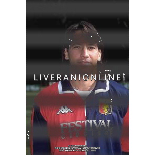 GENOA CALCIO 2000 NELLA FOTO RAFFAELE AMETRANO AG ALDO LIVERANI S A S