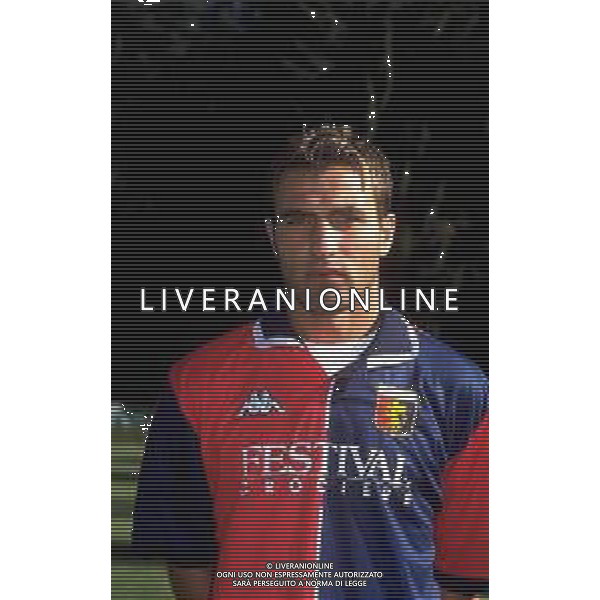GENOA CALCIO 2000 NELLA FOTO DANIELE PORTANOVA AG ALDO LIVERANI S A S