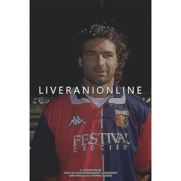 GENOA CALCIO 2000 NELLA FOTO FRANCIOSO COSIMO AG ALDO LIVERANI S A S