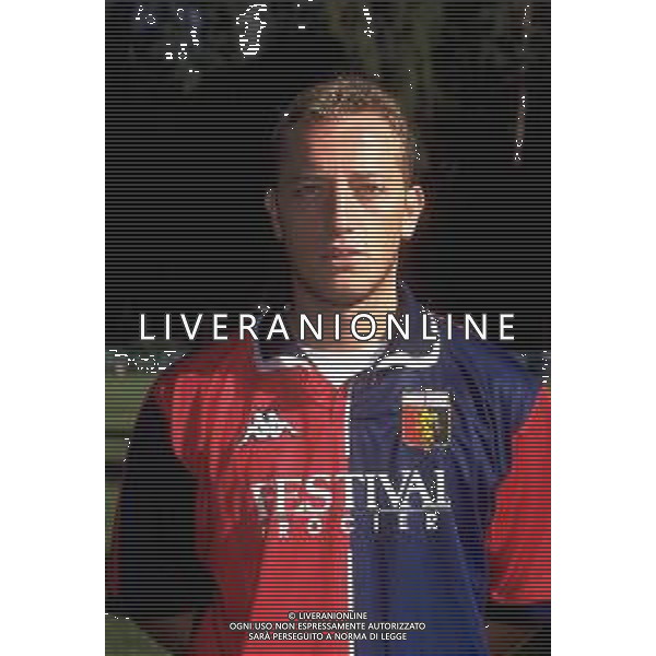 GENOA CALCIO 2000 NELLA FOTO MASSIMO MUTARELLI AG ALDO LIVERANI S A S