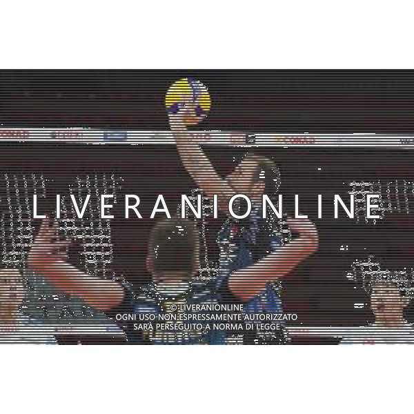 Cerquiglinio/LMedia - Playoff - Sir Safety Conad Perugia vs Allianz Milano - Volleyball Italian Serie A Men Superleague Championship 2020/2021 10 March 2021 - Pala Barton, perugia, Italy Photo showing: travica dragan (n.04 setter sir safety conad perugia) set @Cerquiglinio/LMedia/ AGENZIA ALDO LIVERANI SAS