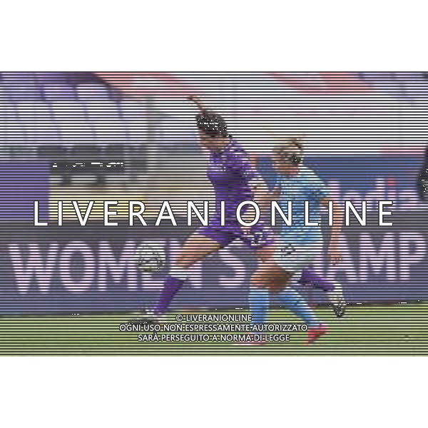 Guglielmii/LMedia - ACF Fiorentina Femminile vs Mancherster City FC - UEFA Champions League Women football match 2020/2021 11 March 2021 - Artemio Franchi stadium, florence, Italy Photo showing: Sara Baldi (Fiorentina Femminile) and Alex Greenwood (Manchester City) @Guglielmii/LMedia/ AGENZIA ALDO LIVERANI SAS