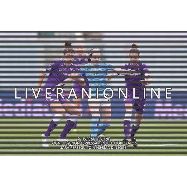Guglielmii/LMedia - ACF Fiorentina Femminile vs Mancherster City FC - UEFA Champions League Women football match 2020/2021 11 March 2021 - Artemio Franchi stadium, florence, Italy Photo showing: Rose Lavelle (Manchester City) and Tessel Middag (Fiorentina Femminile) and Greta Adami (Fiorentina Femminile) @Guglielmii/LMedia/ AGENZIA ALDO LIVERANI SAS