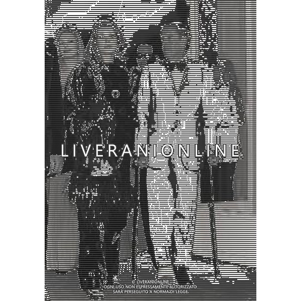 RETROSPETTIVA SENTA BERGER ATTRICE NELLA FOTO SENTA BERGER CON IL REGISTA LUIGI ZAMPA A CANNES NELL\'ANNO 1973 AG ALDO LIVERANI SAS