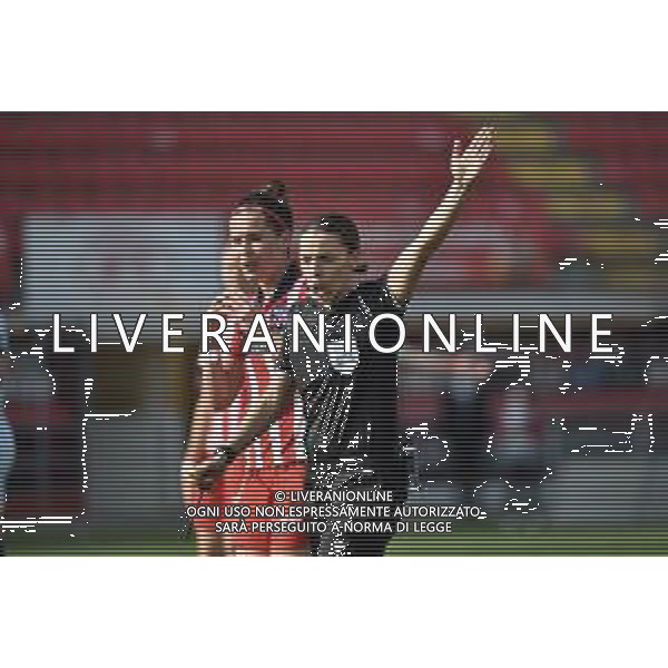 ¬© TVRG l‚Äôarbitro Stephanie Frappart (FRA) Atletico Madrid Femenino vs Chelsea Ladies UEFA Women‚Äôs Champions League ottavi di finale - gara di ritorno Monza 10-03-2021 Stadio Brianteo foto Roberto Garavaglia/ag. Aldo Liverani sas/AGENZIA ALDO LIVERANI SAS