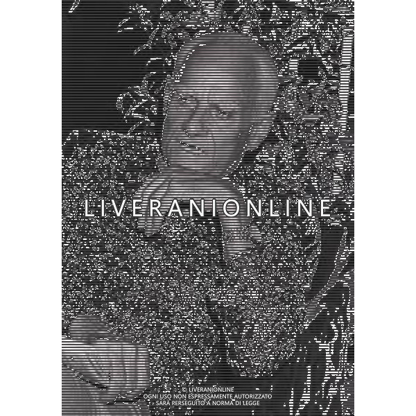 RETROSPETTIVA ALBERTO MORAVIA SCRITTORE NELLA FOTO ALBERTO MORAVIA A VENEZIA NELL\'ANNO 1980 AG ALDO LIVERANI SAS
