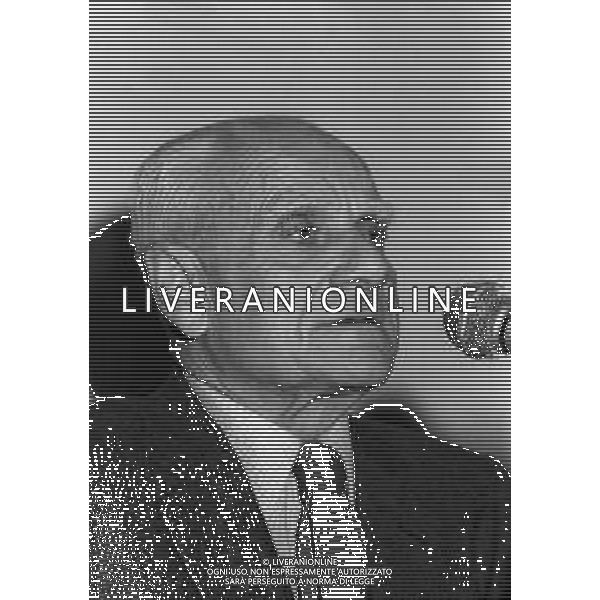 RETROSPETTIVA ALBERTO MORAVIA SCRITTORE NELLA FOTO ALBERTO MORAVIA NELL\'ANNO 1982 AG ALDO LIVERANI SAS