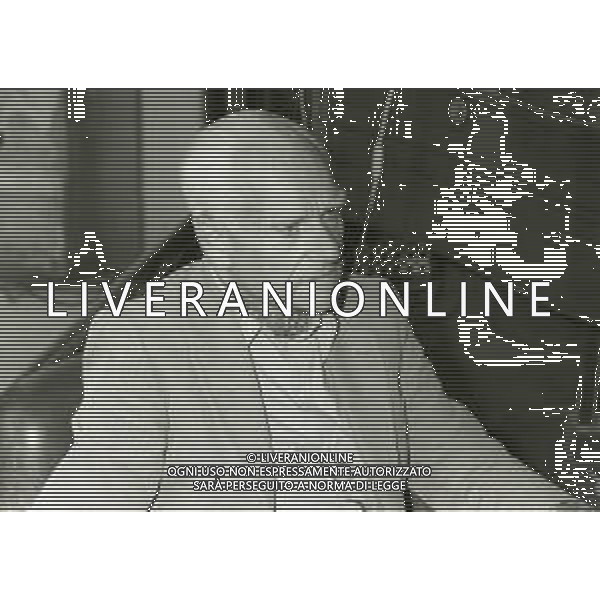 RETROSPETTIVA ALBERTO MORAVIA SCRITTORE NELLA FOTO ALBERTO MORAVIA NELL\'ANNO 1982 AG ALDO LIVERANI SAS
