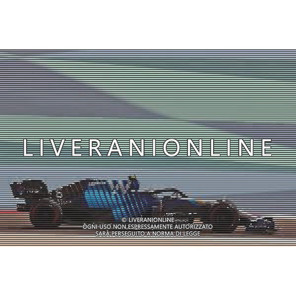 Nicholas Latifi (CDN) Williams Racing FW43B. 13.03.2021. Formula 1 Testing, Sakhir, Bahrain, Day Two. - www.xpbimages.com, EMail: requests@xpbimages.com © Copyright: Batchelor / XPB Images/ AGENZIA ALDO LIVERANI SAS - ITALY ONLY EDITOPRIAL USE ONLY