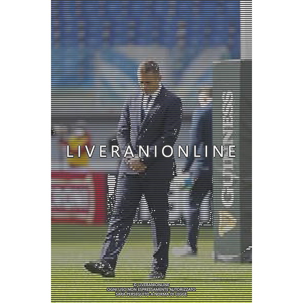 Marianiu/LMedia - 2021 Guinness Six Nations Rugby - Italy vs Wales - Rugby Six Nations match 13 March 2021 - Stadio Olimpico, rome, Italy Photo showing: head coach Franco Smith (Italy) @Marianiu/LMedia AG ALDO LIVERANI SAS