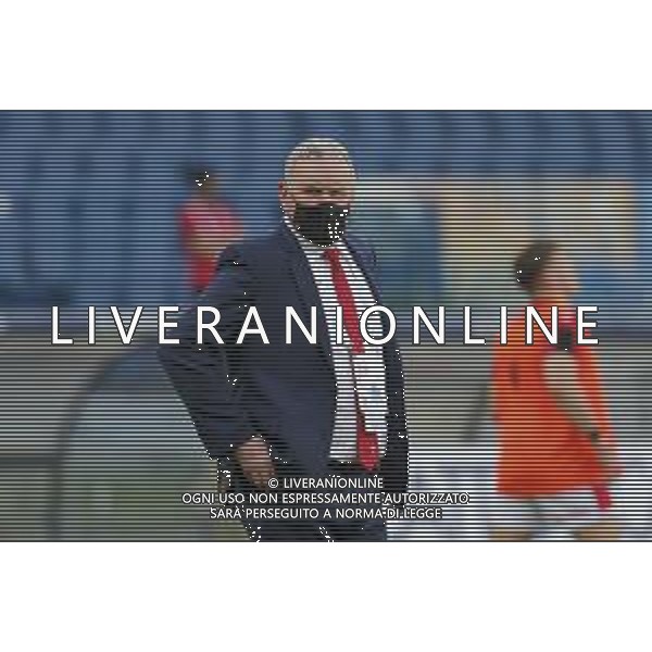 Marianiu/LMedia - 2021 Guinness Six Nations Rugby - Italy vs Wales - Rugby Six Nations match 13 March 2021 - Stadio Olimpico, rome, Italy Photo showing: head coach Wayne Pivac (Wales) @Marianiu/LMedia AG ALDO LIVERANI SAS