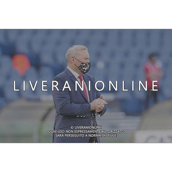 Marianiu/LMedia - 2021 Guinness Six Nations Rugby - Italy vs Wales - Rugby Six Nations match 13 March 2021 - Stadio Olimpico, rome, Italy Photo showing: head coach Wayne Pivac (Wales) @Marianiu/LMedia AG ALDO LIVERANI SAS