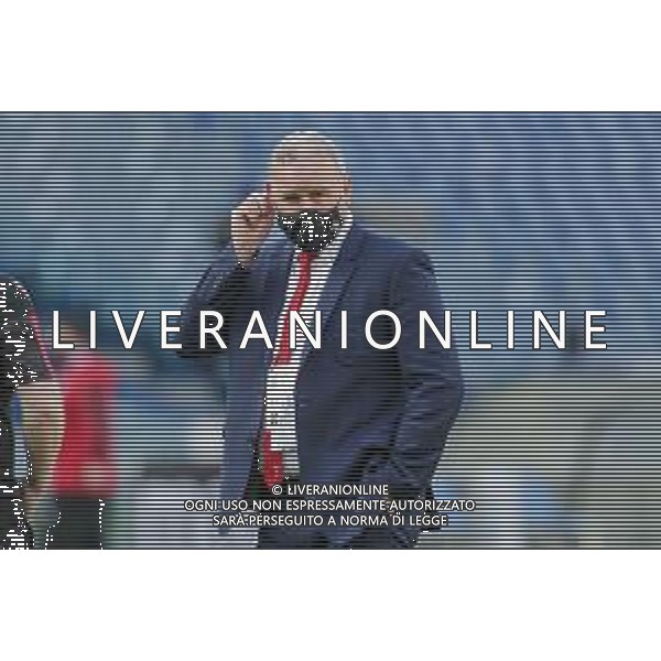 Marianiu/LMedia - 2021 Guinness Six Nations Rugby - Italy vs Wales - Rugby Six Nations match 13 March 2021 - Stadio Olimpico, rome, Italy Photo showing: head coach Wayne Pivac (Wales) @Marianiu/LMedia AG ALDO LIVERANI SAS