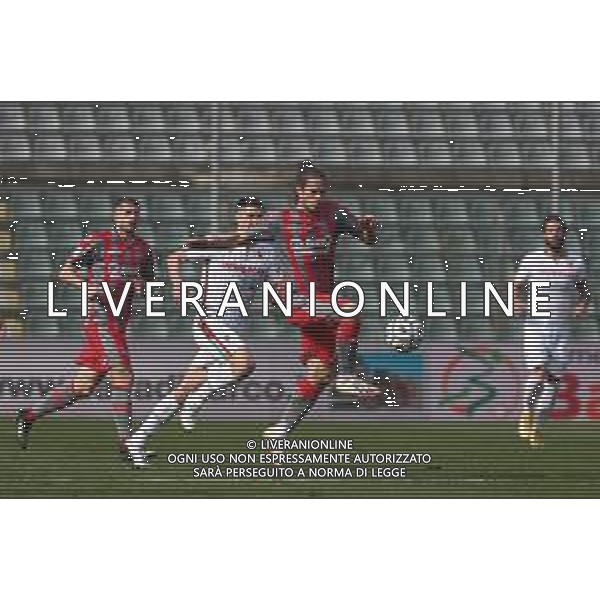 Carnabucia/LMedia - US Cremonese vs AC Reggiana - Italian Football Championship League BKT 2020/2021 13 March 2021 - Giovanni Zini stadium, cremona, Italy Photo showing: Michele Castagnetti (Cremonese) recovers the ball in the midfield @Carnabucia/LMedia/ AGENZIA ALDO LIVERANI SAS