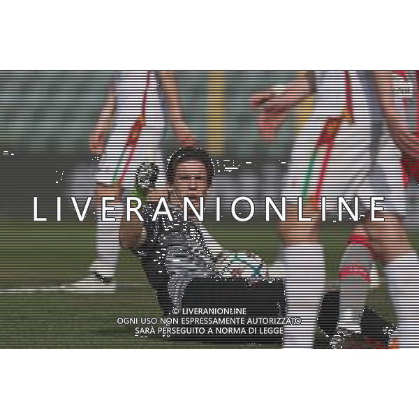 Carnabucia/LMedia - US Cremonese vs AC Reggiana - Italian Football Championship League BKT 2020/2021 13 March 2021 - Giovanni Zini stadium, cremona, Italy Photo showing: Marco Carnesecchi (Cremonese) @Carnabucia/LMedia/ AGENZIA ALDO LIVERANI SAS