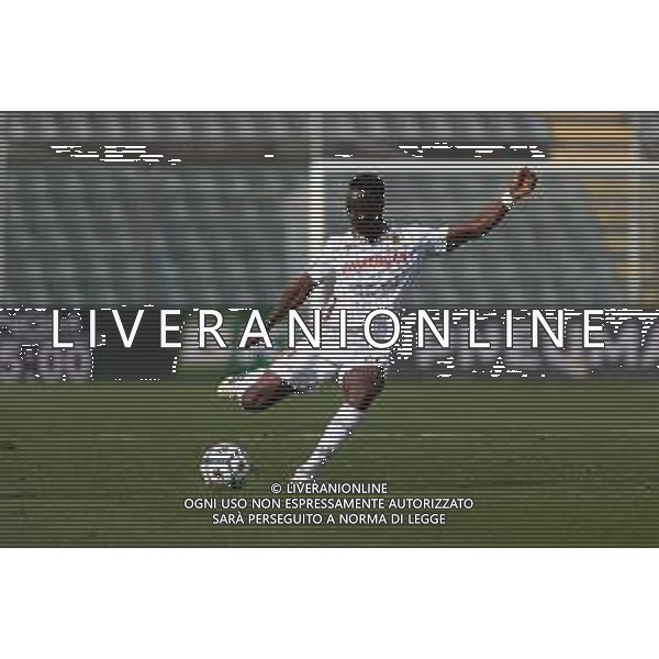 Carnabucia/LMedia - US Cremonese vs AC Reggiana - Italian Football Championship League BKT 2020/2021 13 March 2021 - Giovanni Zini stadium, cremona, Italy Photo showing: Gyamfi Bright (Reggiana) @Carnabucia/LMedia/ AGENZIA ALDO LIVERANI SAS