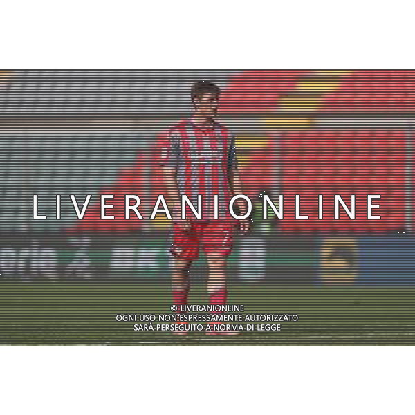 Carnabucia/LMedia - US Cremonese vs AC Reggiana - Italian Football Championship League BKT 2020/2021 13 March 2021 - Giovanni Zini stadium, cremona, Italy Photo showing: Lorenzo Colombo (Cremonese) @Carnabucia/LMedia/ AGENZIA ALDO LIVERANI SAS