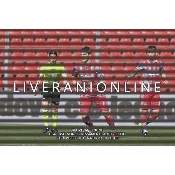 Carnabucia/LMedia - US Cremonese vs AC Reggiana - Italian Football Championship League BKT 2020/2021 13 March 2021 - Giovanni Zini stadium, cremona, Italy Photo showing: Lorenzo Colombo (Cremonese) in action @Carnabucia/LMedia/ AGENZIA ALDO LIVERANI SAS