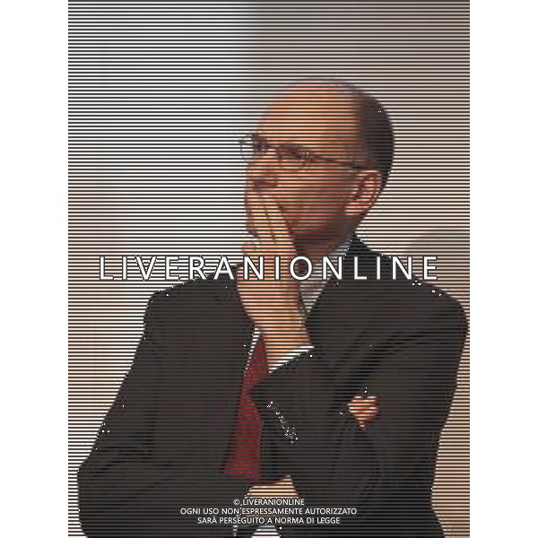 Milano ( MI ) 12/03/2021 Nella foto: Enrico Letta si Candida a fare il segretario del PD PH Lauro Montagnini/ AGENZIA ALDO LIVERANI SAS