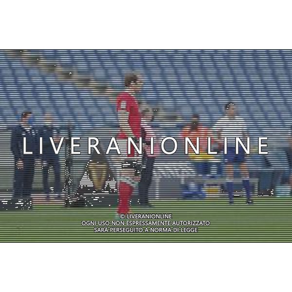 Marianiu/LMedia - 2021 Guinness Six Nations Rugby - Italy vs Wales - Rugby Six Nations match 13 March 2021 - Stadio Olimpico, rome, Italy Photo showing: Alu Wyn Jones (Wales) @Marianiu/LMedia AG ALDO LIVERANI SAS