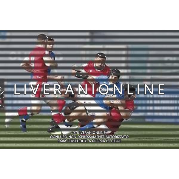 Marianiu/LMedia - 2021 Guinness Six Nations Rugby - Italy vs Wales - Rugby Six Nations match 13 March 2021 - Stadio Olimpico, rome, Italy Photo showing: iItaly vs Wales @Marianiu/LMedia AG ALDO LIVERANI SAS