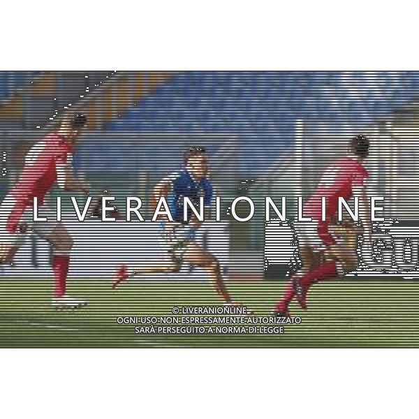 Marianiu/LMedia - 2021 Guinness Six Nations Rugby - Italy vs Wales - Rugby Six Nations match 13 March 2021 - Stadio Olimpico, rome, Italy Photo showing: Jacopo Trulla (Italy) @Marianiu/LMedia AG ALDO LIVERANI SAS