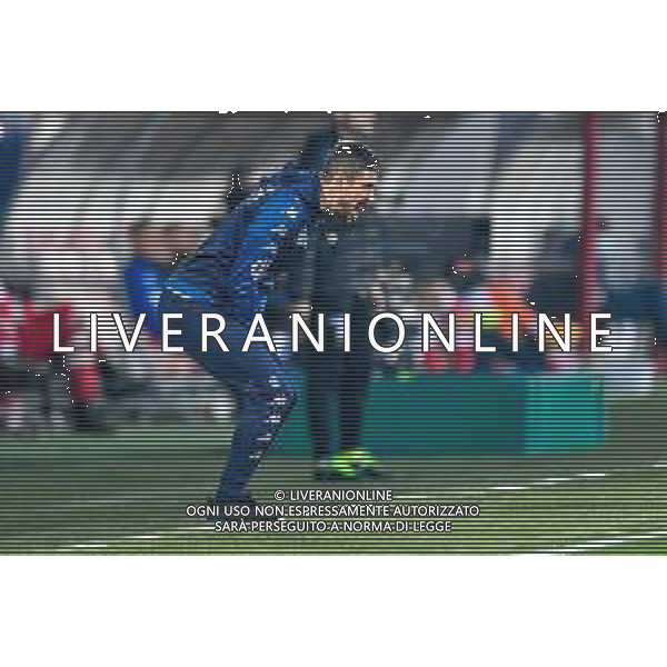 Marinil/LMedia - RL Vicenza vs Empoli FC - Italian Football Championship League BKT 2020/2021 13 March 2021 - Romeo Menti stadium, vicenza, Italy Photo showing: Alessio Dionisi (Coach Empoli FC) @Marinil/LMedia AG ALDO LVERANI SAS