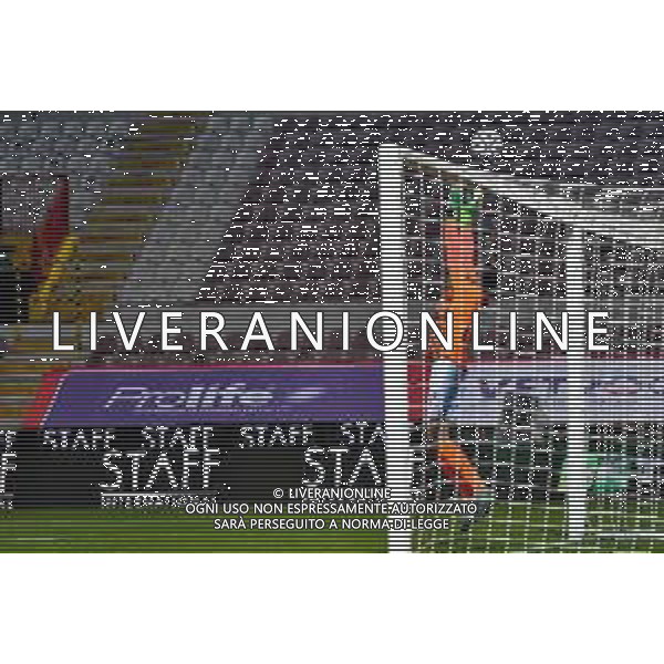 Marinil/LMedia - RL Vicenza vs Empoli FC - Italian Football Championship League BKT 2020/2021 13 March 2021 - Romeo Menti stadium, vicenza, Italy Photo showing: Matteo Grandi (LR Vicenza Virtus) save @Marinil/LMedia AG ALDO LVERANI SAS