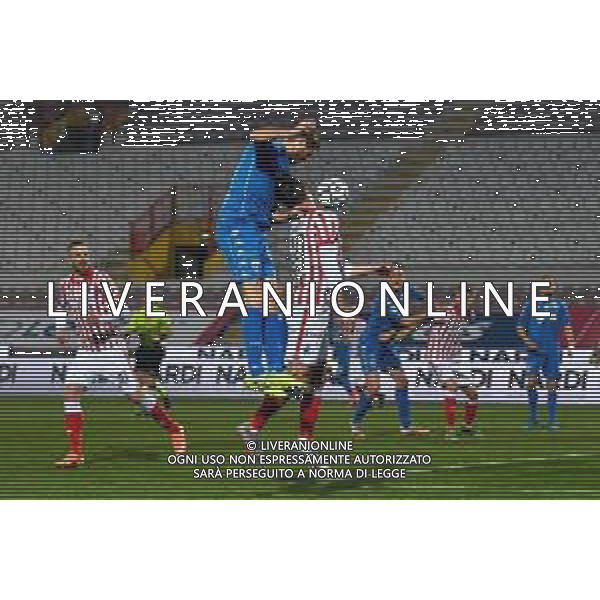 Marinil/LMedia - RL Vicenza vs Empoli FC - Italian Football Championship League BKT 2020/2021 13 March 2021 - Romeo Menti stadium, vicenza, Italy Photo showing: Pietro Beruatto (LR Vicenza Virtus) in action @Marinil/LMedia AG ALDO LVERANI SAS
