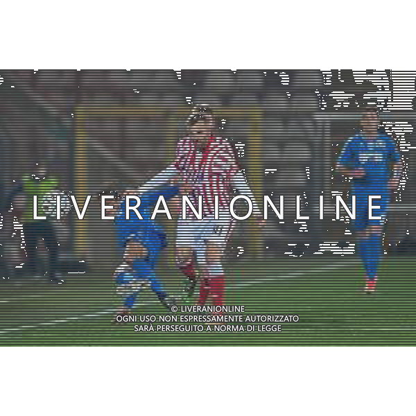 Marinil/LMedia - RL Vicenza vs Empoli FC - Italian Football Championship League BKT 2020/2021 13 March 2021 - Romeo Menti stadium, vicenza, Italy Photo showing: Samuele Ricci (Empoli FC) and Luca Rigoni (LR Vicenza Virtus) ain action @Marinil/LMedia AG ALDO LIVERANI SAS