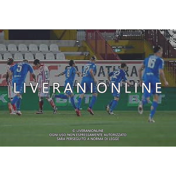 Marinil/LMedia - RL Vicenza vs Empoli FC - Italian Football Championship League BKT 2020/2021 13 March 2021 - Romeo Menti stadium, vicenza, Italy Photo showing: Ryder Matos (Empoli FC) celebrate the goal of 0-2 @Marinil/LMedia AG ALDO LIVERANI SAS