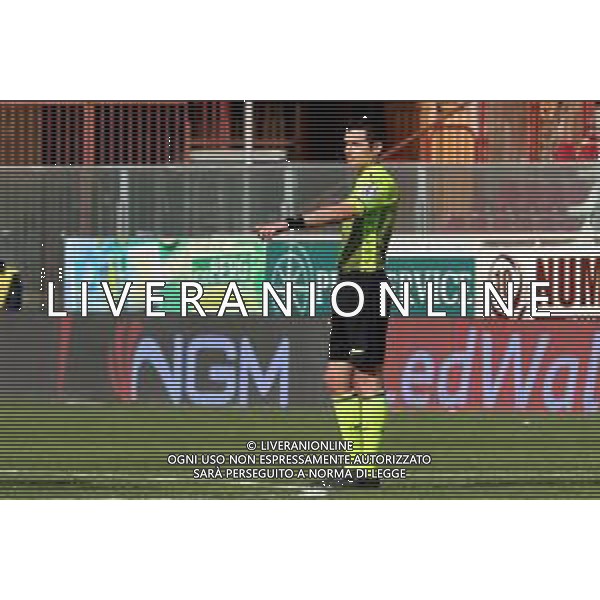 REGGINA - MONZA CAMPIONATO CALCIO SERIE BKT 13.03.2021 NELLA FOTO ARBITRO DAVIDE GHERSINI ©GAREFFA PASQUALE / AGENZIA ALDO LIVERANI SAS