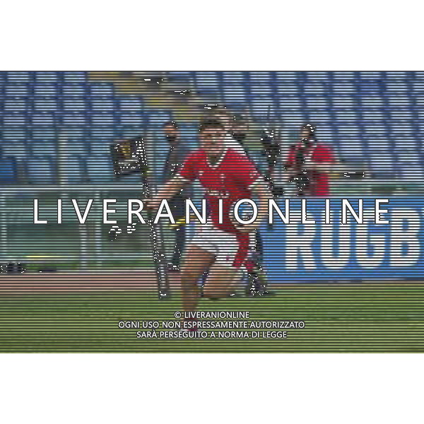 Marianiu/LMedia - 2021 Guinness Six Nations Rugby - Italy vs Wales - Rugby Six Nations match 13 March 2021 - Stadio Olimpico, rome, Italy Photo showing: Callum Sheedy (Wales) @Marianiu/LMedia AG ALDO LIVERANI SAS