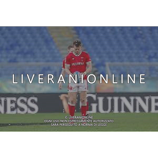 Marianiu/LMedia - 2021 Guinness Six Nations Rugby - Italy vs Wales - Rugby Six Nations match 13 March 2021 - Stadio Olimpico, rome, Italy Photo showing: Dan Biggar (Wales) @Marianiu/LMedia AG ALDO LIVERANI SAS