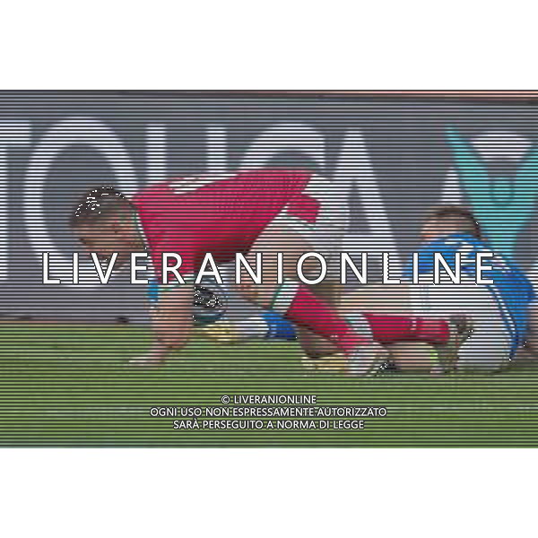 Marianiu/LMedia - 2021 Guinness Six Nations Rugby - Italy vs Wales - Rugby Six Nations match 13 March 2021 - Stadio Olimpico, rome, Italy Photo showing: Josh Adams (Wales) @Marianiu/LMedia AG ALDO LIVERANI SAS