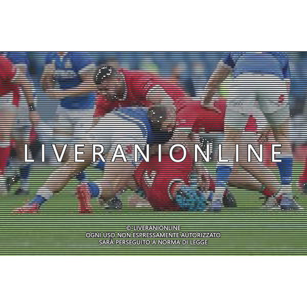 Marianiu/LMedia - 2021 Guinness Six Nations Rugby - Italy vs Wales - Rugby Six Nations match 13 March 2021 - Stadio Olimpico, rome, Italy Photo showing: ruck Wales @Marianiu/LMedia AG ALDO LIVERANI SAS