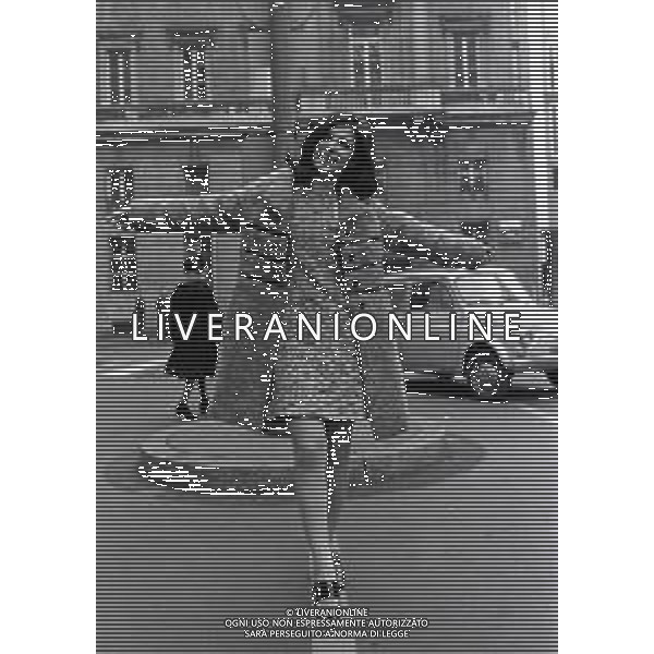 RETROSPETTIVA ROSANNA FRATELLO CANTANTE NELLA FOTO ROSANNA FRATELLO A MILANO NELL\'ANNO 1969 AG ALDO LIVERANI SAS