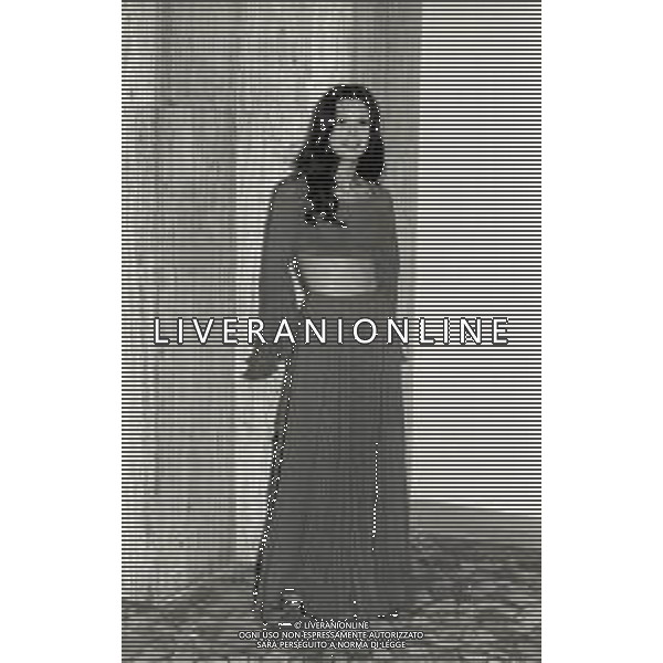 RETROSPETTIVA ROSANNA FRATELLO CANTANTE NELLA FOTO ROSANNA FRATELLO A VENEZIA NELL\'ANNO 1970 AG ALDO LIVERANI SAS