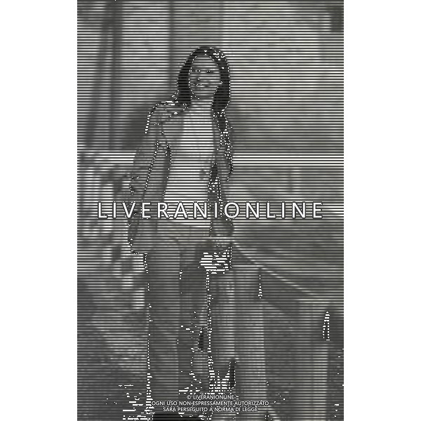 RETROSPETTIVA ROSANNA FRATELLO CANTANTE NELLA FOTO ROSANNA FRATELLO A MILANO NELL\'ANNO 1971 AL MANEGGIO AG ALDO LIVERANI SAS