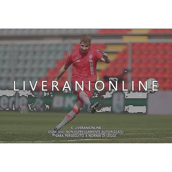 Carnabucia/LMedia - US Cremonese vs AC Reggiana - Italian Football Championship League BKT 2020/2021 13 March 2021 - Giovanni Zini stadium, cremona, Italy Photo showing: Samuel Gustafson (Cremonese) @Carnabucia/LMedia AG ALDO LIVERANI SAS