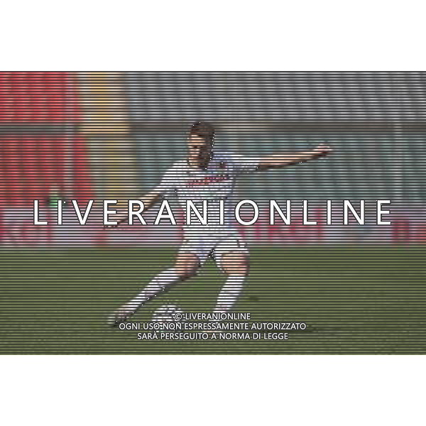 Carnabucia/LMedia - US Cremonese vs AC Reggiana - Italian Football Championship League BKT 2020/2021 13 March 2021 - Giovanni Zini stadium, cremona, Italy Photo showing: Lorenzo Libutti (Reggiana) @Carnabucia/LMedia AG ALDO LIVERANI SAS