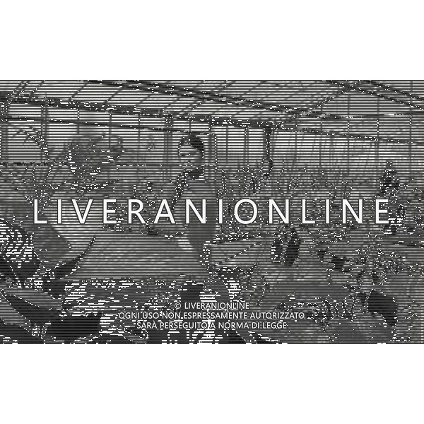 RETROSPETTIVA ROSANNA FRATELLO CANTANTE NELLA FOTO ROSANNA FRATELLO A GALLARATE ALLA SERRA IDEA VERDE NELL\'ANNO 1972 AG ALDO LIVERANI SAS