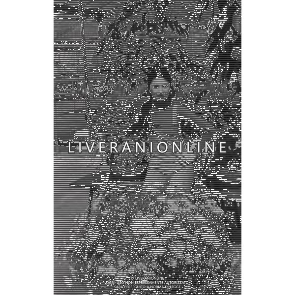 RETROSPETTIVA ROSANNA FRATELLO CANTANTE NELLA FOTO ROSANNA FRATELLO A GALLARATE ALLA SERRA IDEA VERDE NELL\'ANNO 1972 AG ALDO LIVERANI SAS